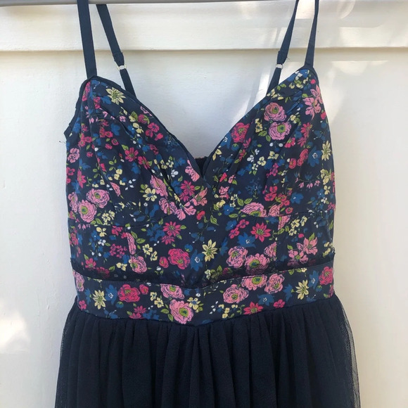 Abercrombie & fitch y2k Floral tulle dress - Picture 4 of 7